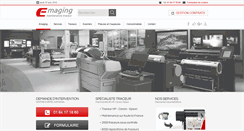 Desktop Screenshot of emaging.fr